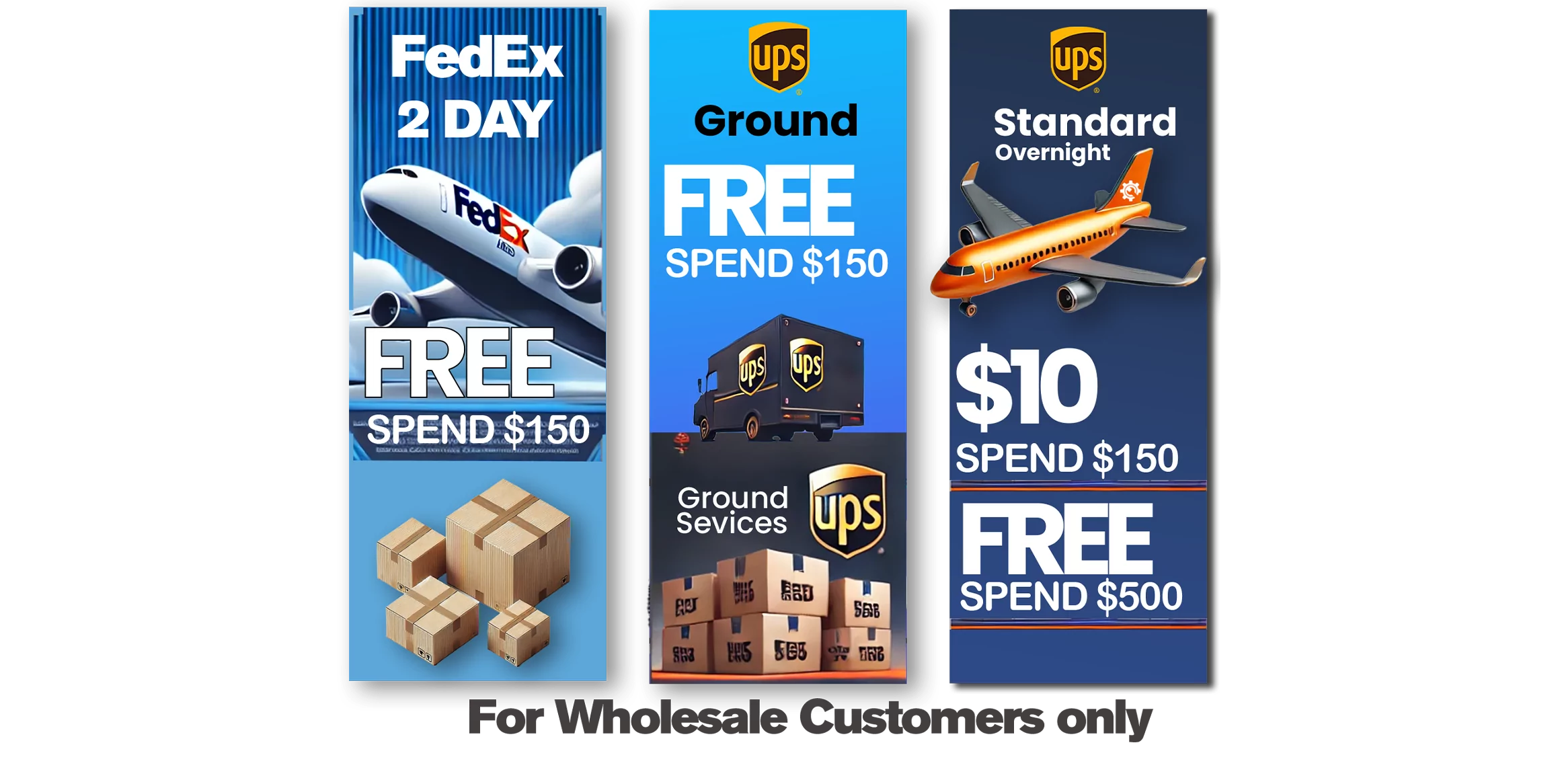 Shipping Promo Wholesale