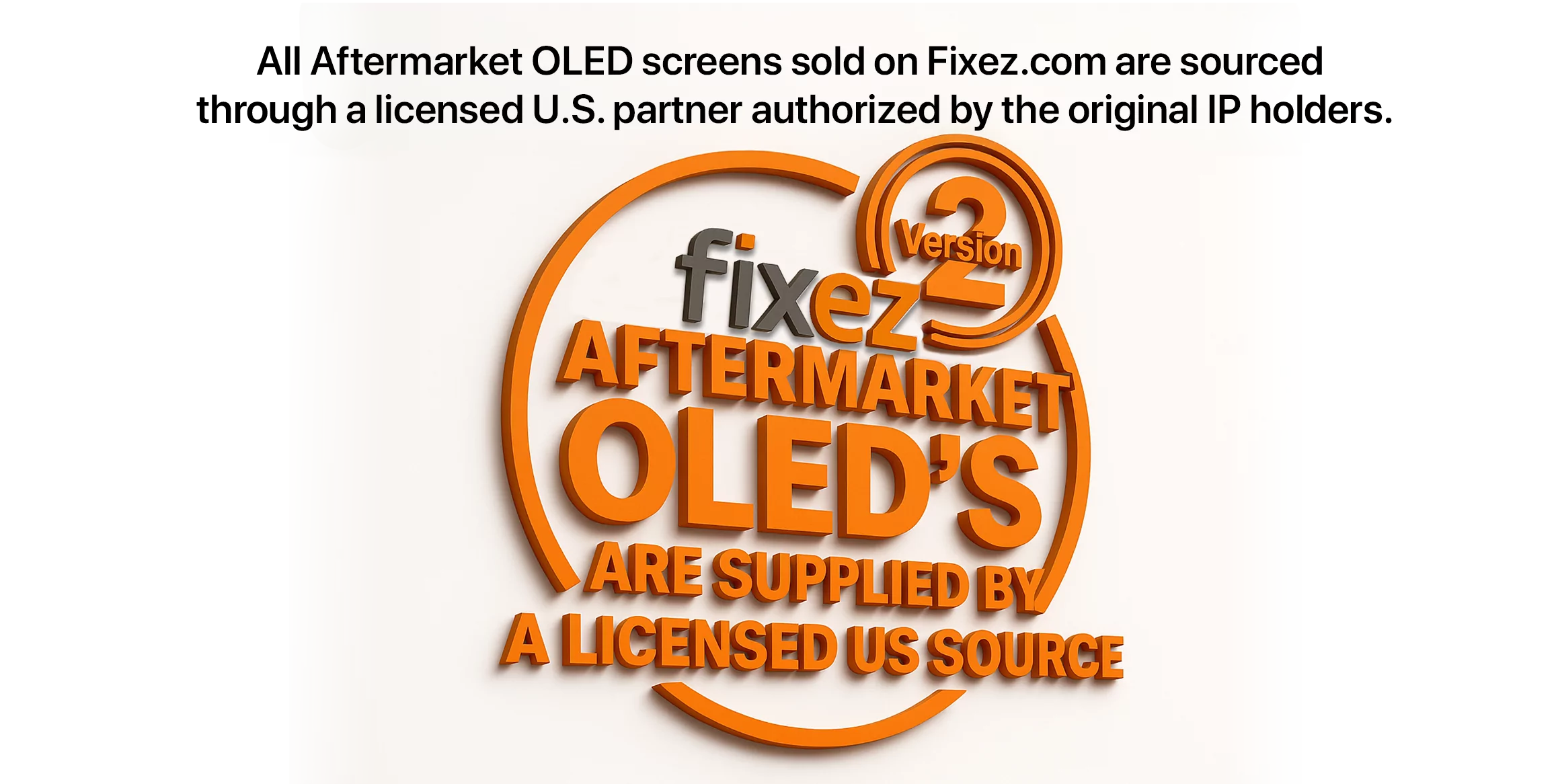 Authorized OLED Source