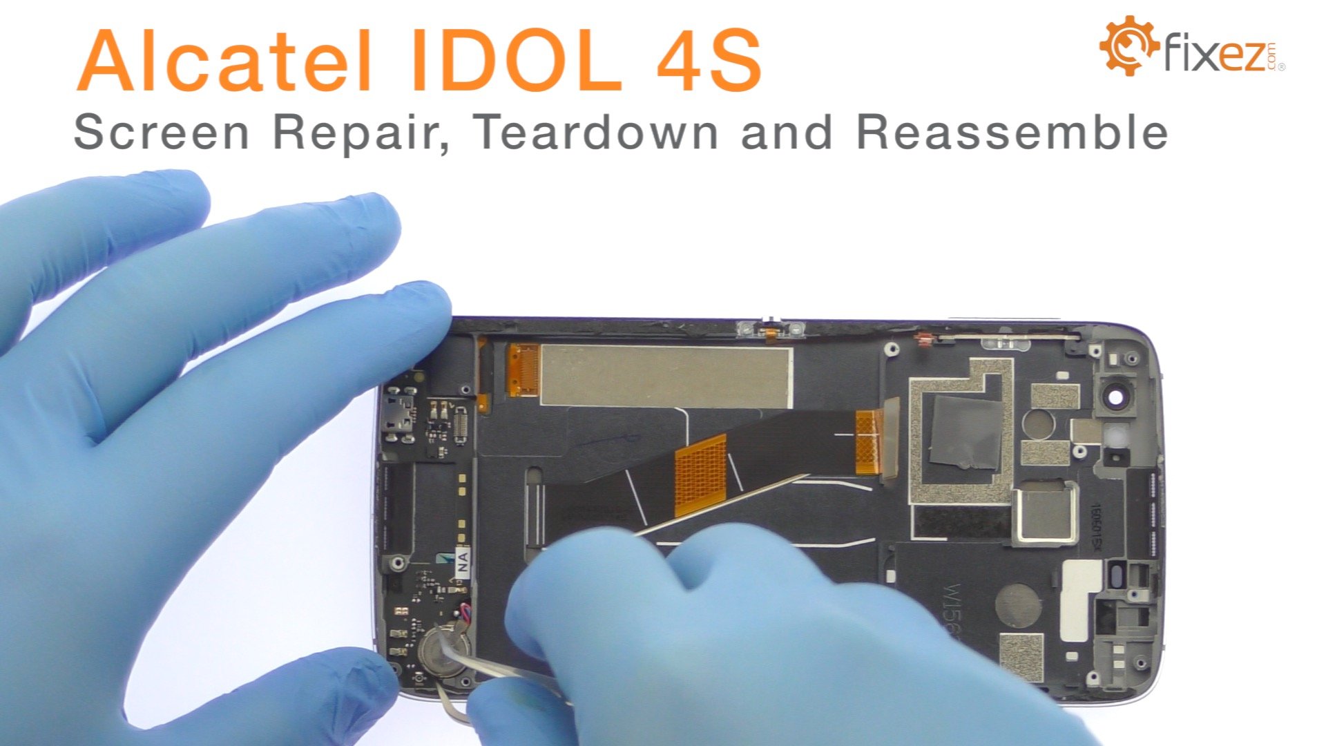 Alcatel IDOL 4S Screen Repair, Teardown and Reassemble
