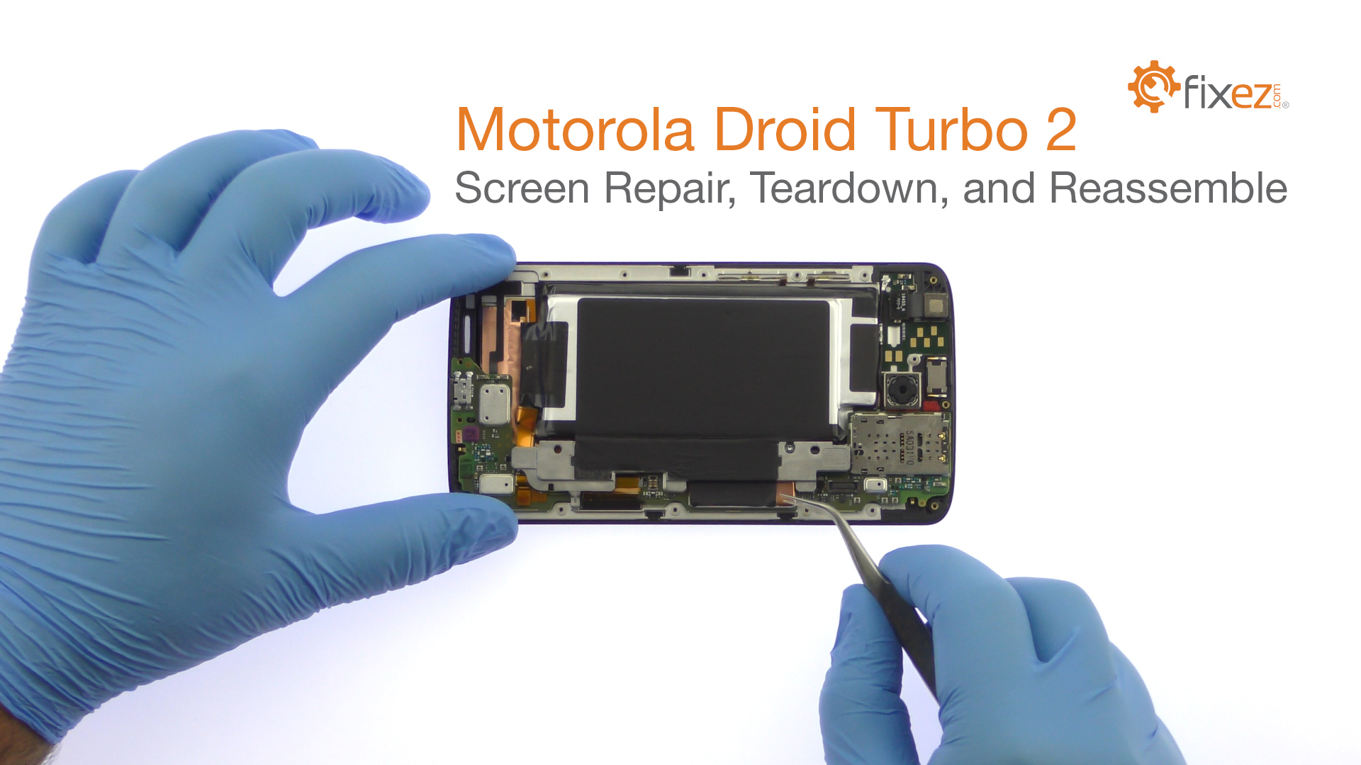 Motorola Droid Turbo 2 Screen Repair, Teardown and Reassemble