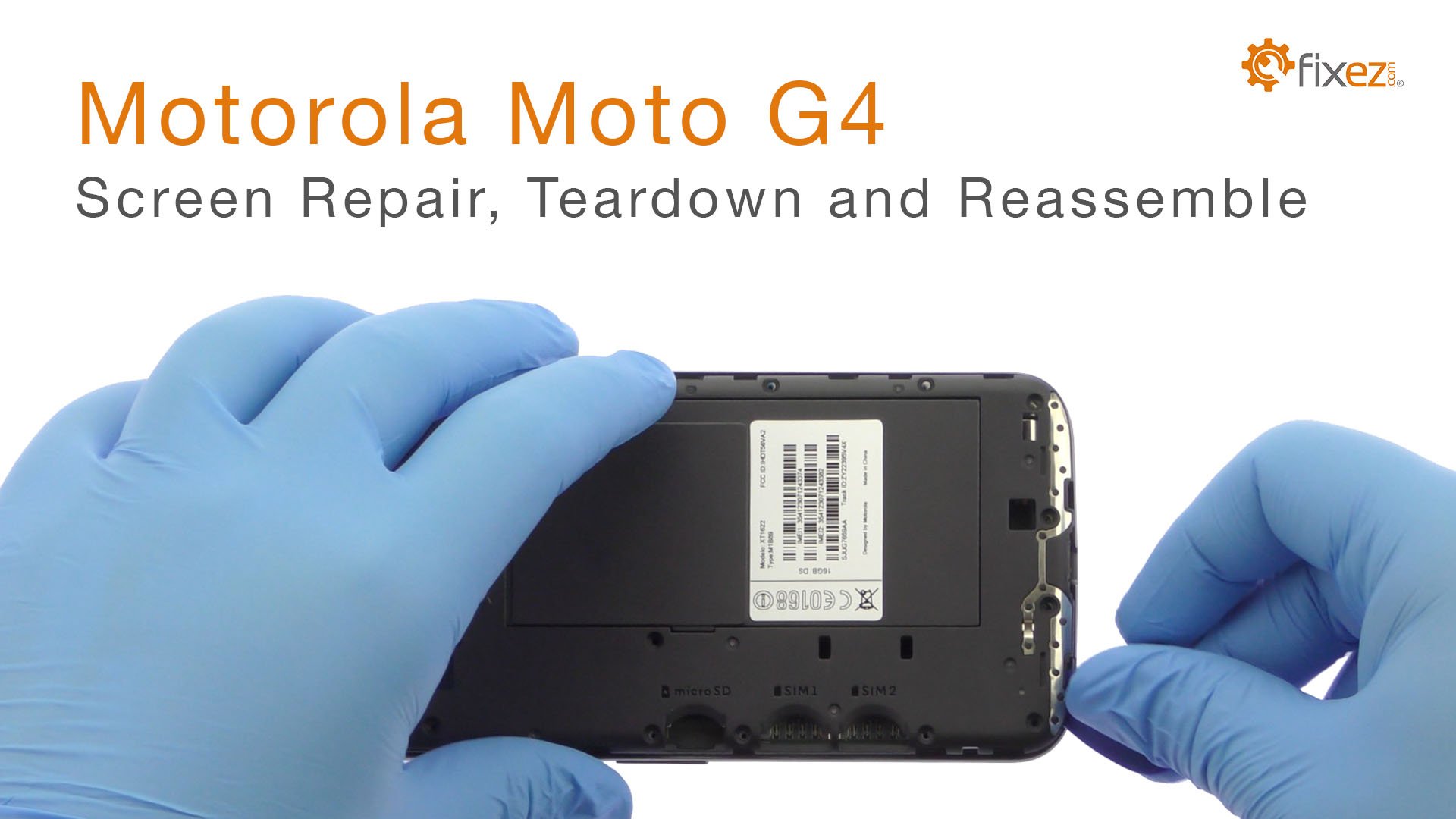 Motorola Moto G4 Screen Repair, Teardown and Reassemble