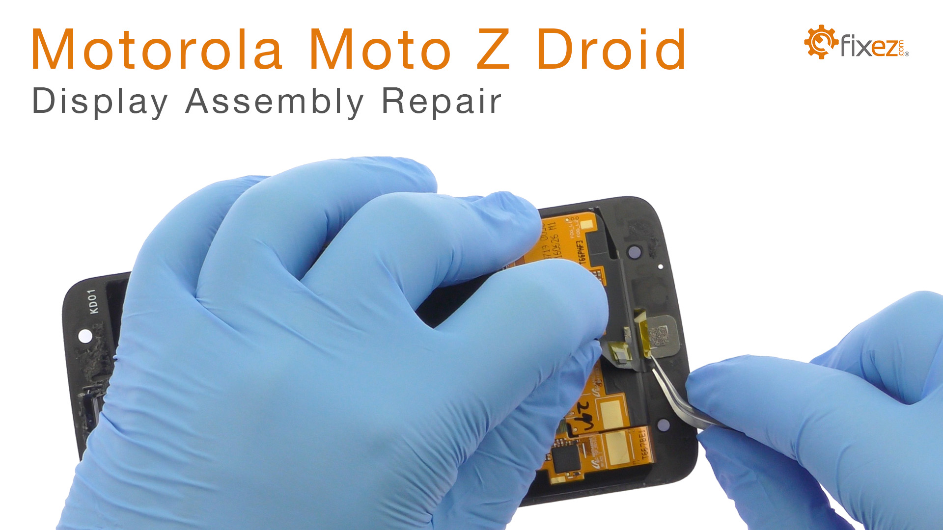 Motorola Moto Z Droid Display Assembly Repair