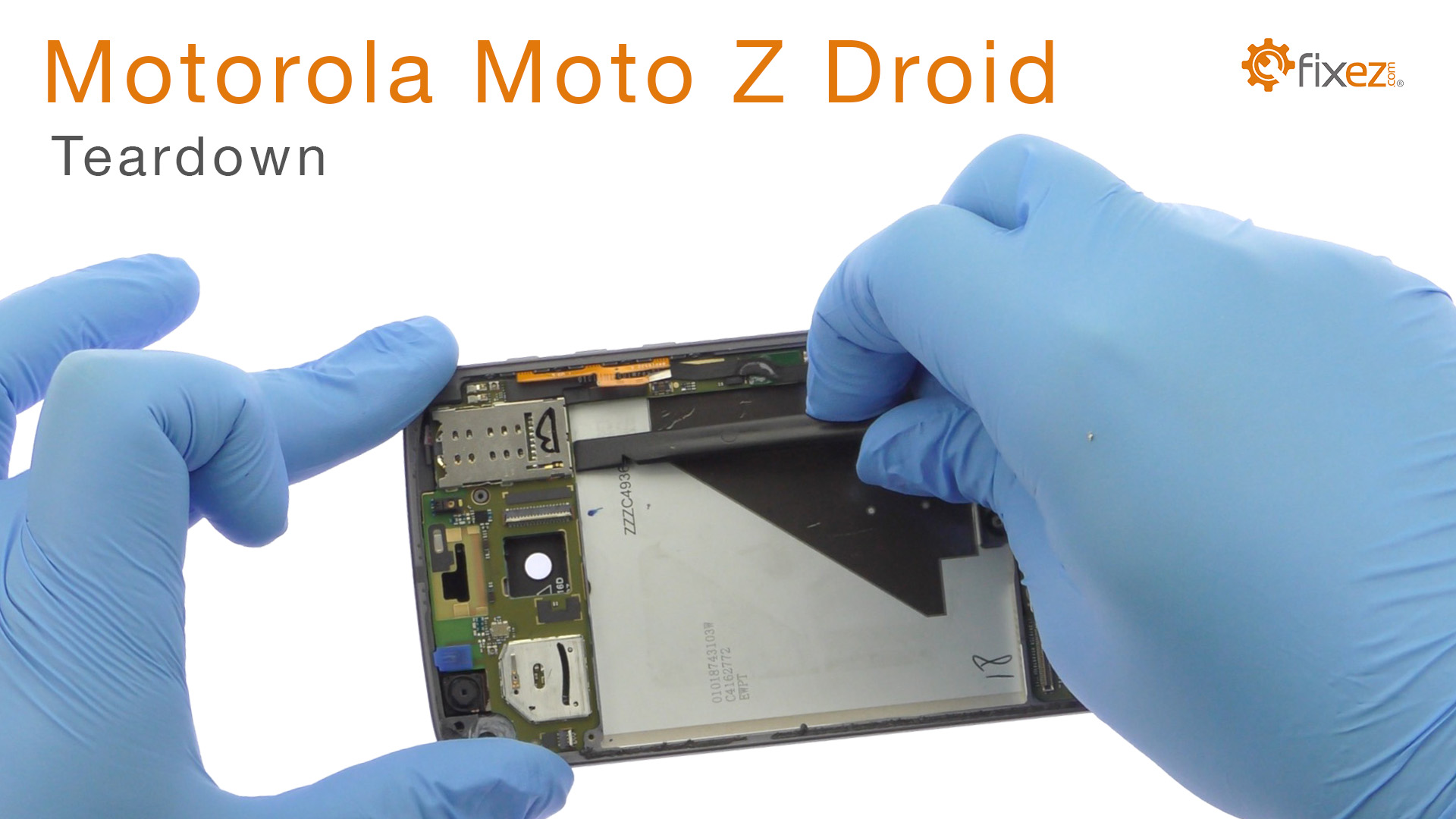 Motorola Moto Z Droid Teardown