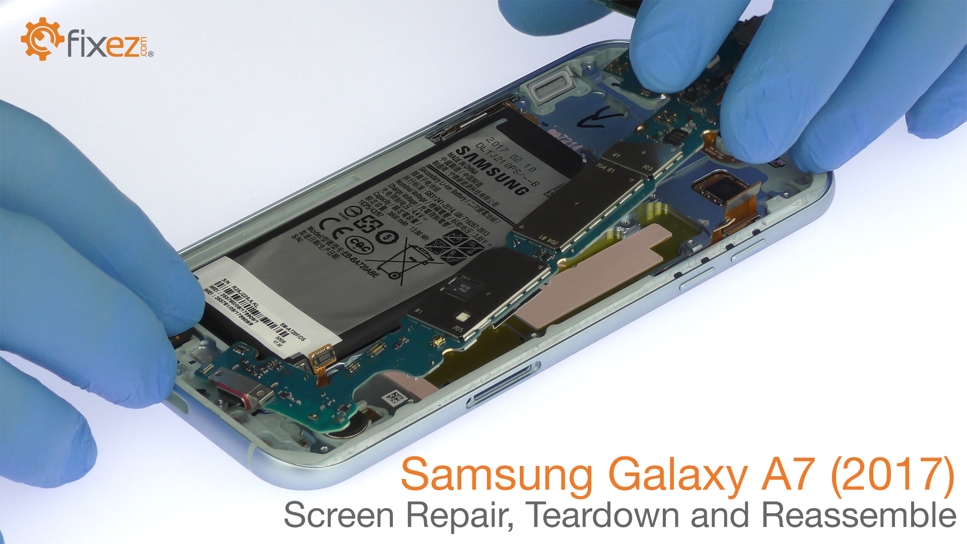 Samsung Galaxy A7 (2017) Screen Repair, Teardown and Reassemble