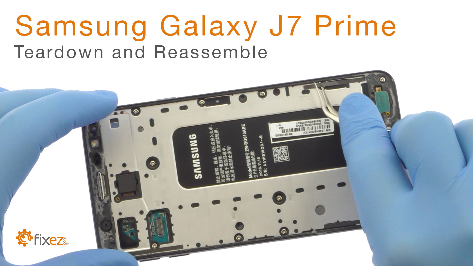 Samsung Galaxy J7 Prime Teardown