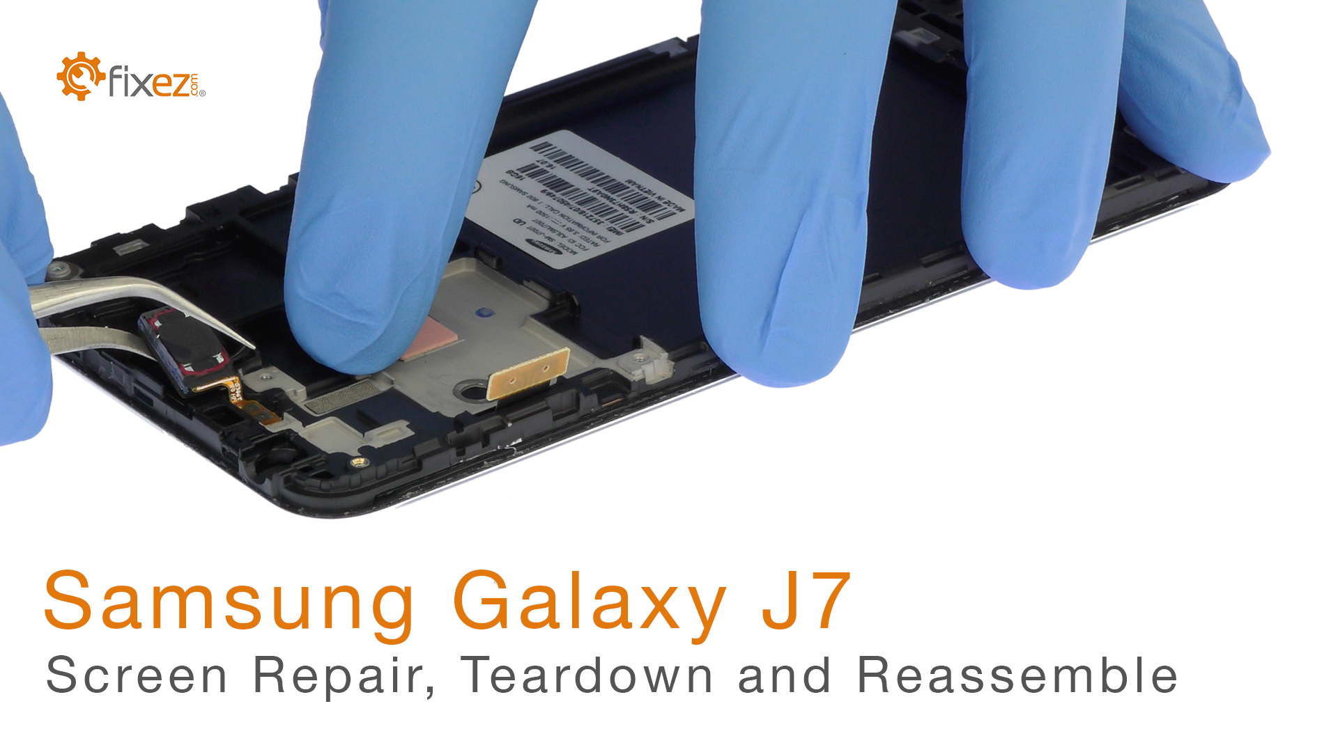Samsung Galaxy J7 Screen Repair, Teardown and Reassemble