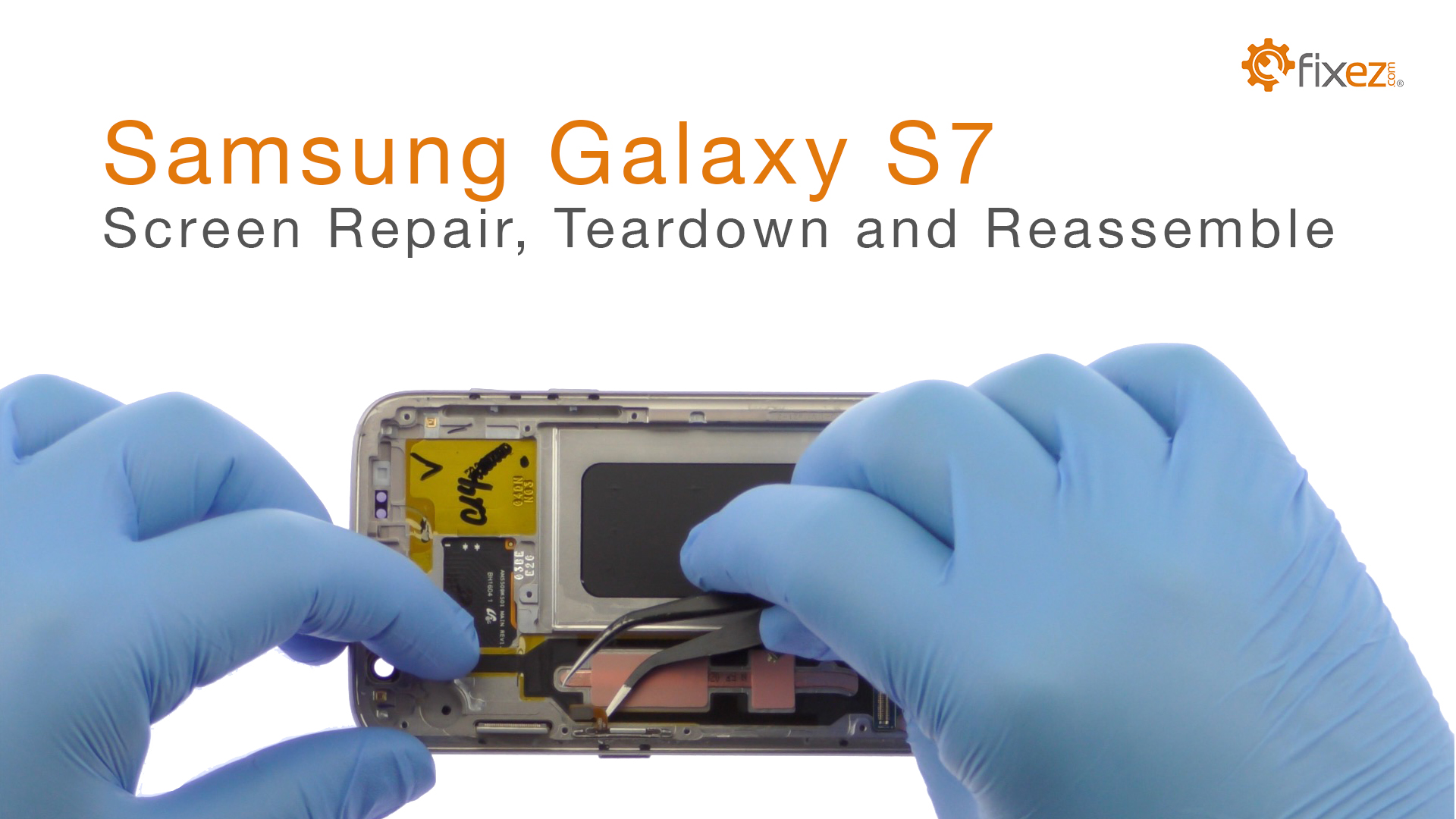 Samsung Galaxy S7 Screen Repair, Teardown and Reassemble