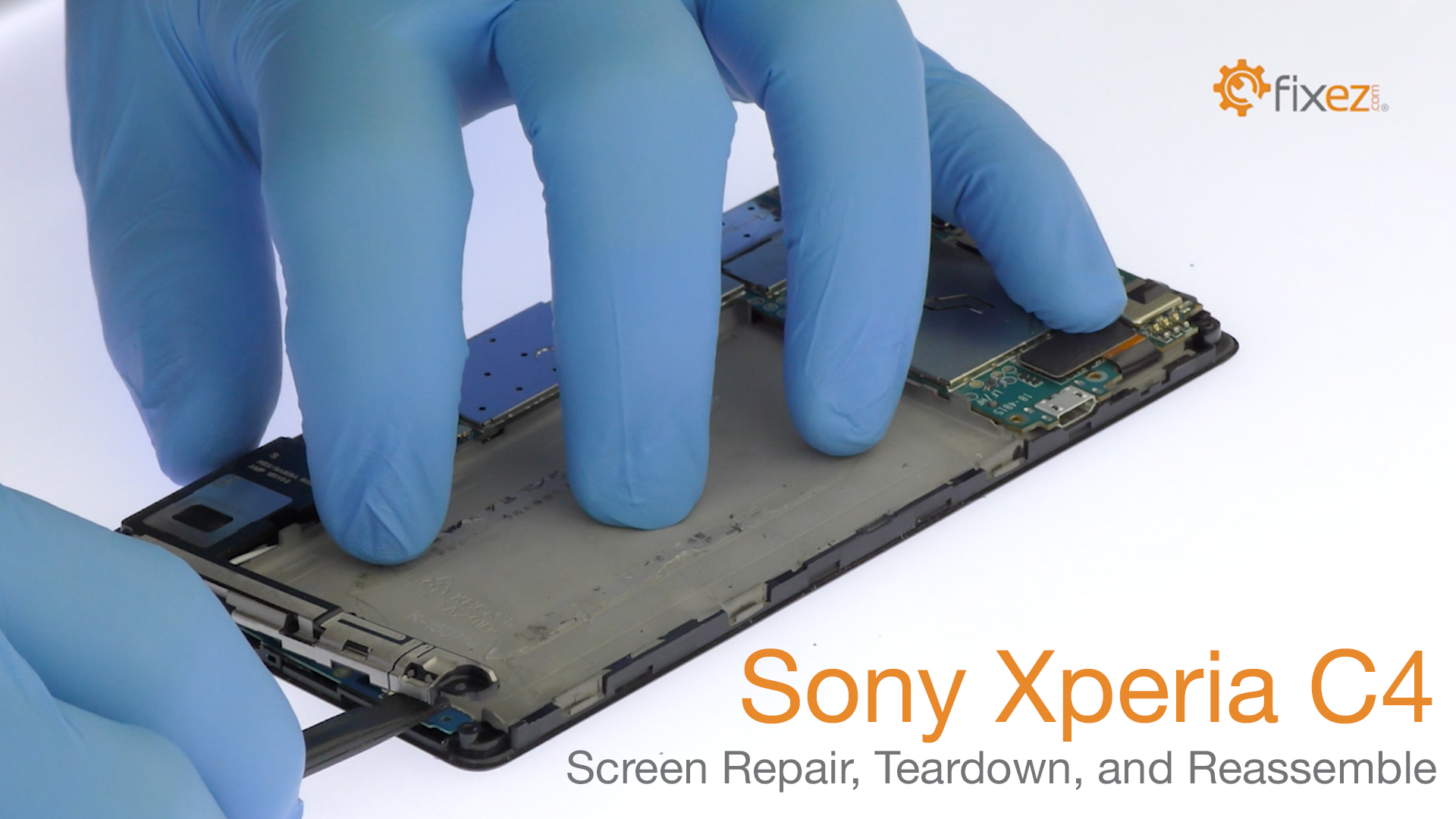 Sony Xperia C4 Screen Repair, Teardown and Reassemble