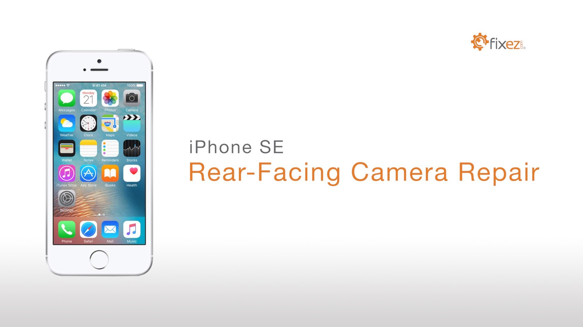 iPhone SE Rear-Facing Camera Repair