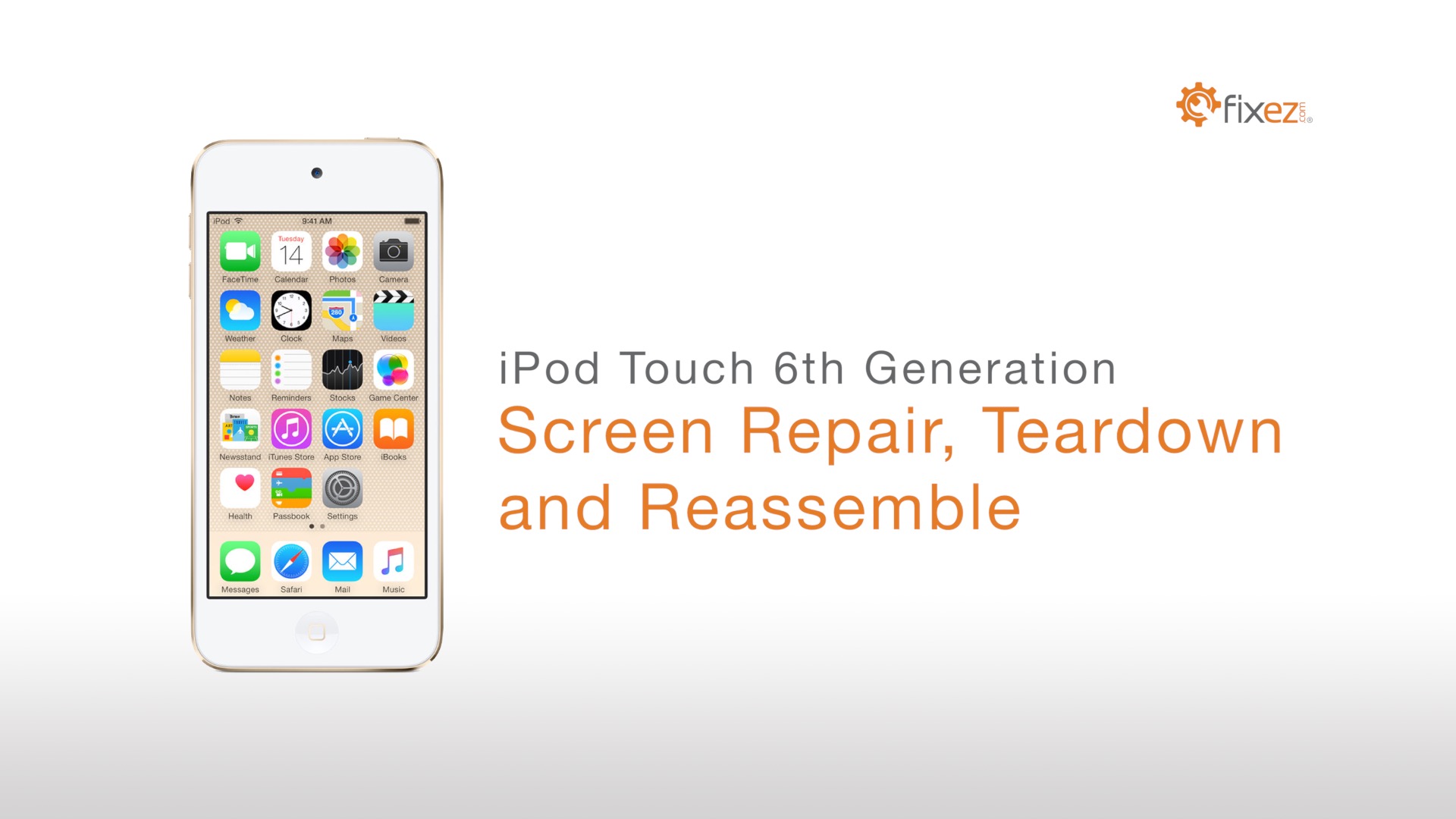 iPod Touch 6th Gen Screen Repair, Teardown and Reassemble