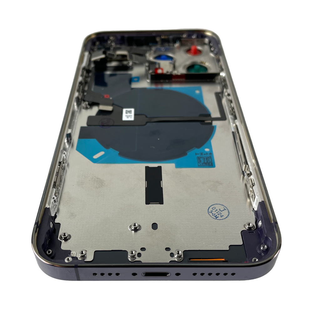 iPhone 14 Pro Max Back Housing w/Small Components Pre-Installed