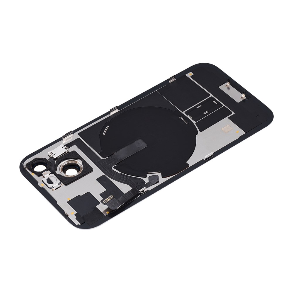IPhone 15 Back Glass With (Steel Plate With Wireless NFC Charging