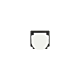 iPad 2nd, 3rd and 4th Gen White Home Button with Spring (Front)