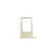 iPhone 6 White/Gold Nano SIM Card Tray (Front)