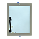 iPad 4 Touch Screen with Home Button and Tesa Adhesive - White (Premium)