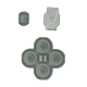 Nintendo Switch Joy Con Controller Conductive D-Pad Rubber Button Set (Right) (6 Pieces)