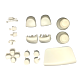 Sony PlayStation 5 PS5 Complete Controller Button Set (16 Piece Set) - White