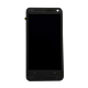 HTC One (M7) Black Display Assembly with Frame (Front)