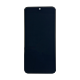 LG Q60 LCD and Touch Screen with Frame - Silver - (Single Card Version)