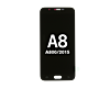 Samsung Galaxy A8 Midnight Black Display Assembly (LCD and Touch Screen)