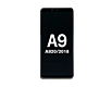 Samsung Galaxy A9 (A920/2018) OLED Assembly with Frame - Caviar Black (Premium)