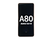 Samsung Galaxy A80 (A805 / 2019) OLED Screen with Frame - Phantom Black - Refurbished