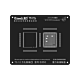 Qianli iPhone 7/7 Plus 2D CPU BGA Re-Balling Stencil - Black