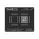 Qianli iPhone 8/8 Plus/X 2D CPU BGA Re-Balling Stencil - Black 