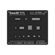 Qianli iPhone 7 2D Power Logic BGA Re-Balling Stencil - Black