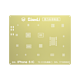 Qianli iPhone 6 2D IC BGA Re-Balling Stencil - Gold