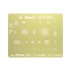 Qianli iPhone 7 2D IC BGA Re-Balling Stencil - Gold