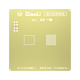 Qianli iPhone 6/6 Plus 2D CPU BGA Re-Balling Stencil - Gold