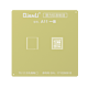 Qianli iPhone 8/8 Plus/X 2D CPU BGA Re-Balling Stencil - Gold 