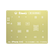 Qianli iPhone 6 3D IC BGA Re-Balling Stencil - Gold