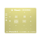 Qianli iPhone 6s 3D IC BGA Re-Balling Stencil - Gold
