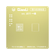 Qianli iPhone 8/8 Plus/X 3D CPU BGA Re-Balling Stencil - Gold