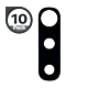 Samsung Galaxy A50 (A505 / 2019) / A70 (A705 / 2019) Back Camera Lens (Glass Only) - 10 Pack