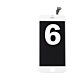 iPhone 6 Premium White Display Assembly (LCD and Touch Screen)