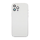 iPhone 12 Pro Max Back Housing w/small parts Pre-Installed - No Logo - US Version - Silver