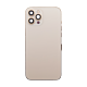 iPhone 12 Pro Max Back Housing w/small parts Pre-Installed - No Logo - US Version - Gold