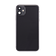 iPhone 11 Back Housing W/ Small Components Pre-Installed - No Logo – Black - Aftermarket Plus
