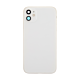 iPhone 11 Back Housing W/ Small Components Pre-Installed - No Logo – White - Aftermarket Plus