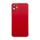 iPhone 11 Back Housing W/ Small Components Pre-Installed - No Logo – Red - Aftermarket Plus