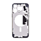 iPhone 15 Pro Max Mid-Frame Housing with Power and Volume Button - US Version - AM - Blue Titanium