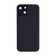 IPhone 15  Back Glass With (Steel Plate With Wireless NFC Charging / MagSafe Magnet / Flashlight Flex) - No Logo -Black