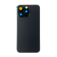 iPhone 15 Pro Max Back Glass with Steel Plate and MagSafe Magnet pre-installed - Titanium Black
