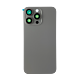 iPhone 15 Pro Max Back Glass with Steel Plate and MagSafe Magnet pre-installed - Natural Titanium