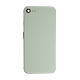 iPhone 8 Silver Glass Back Cover and Housing with Pre-installed Small Components (No Logo)