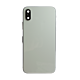 iPhone X Silver Back Cover and Housing with Pre-installed Small Components (No Logo)