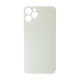 iPhone 11 Pro Rear Glass Back Cover Replacement - White (Big Hole, Generic)